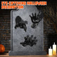 3Pcs Creepy Reaching Hands With Lighted Candles Wall Mounted Halloween Decoration Witch Devil Hand Aesthetic Goth Gothic Life Sized Horror Hands Hanging Sculpture - EX-STOCK Canada