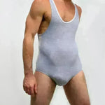 Men's Underwear Underpants One-piece Vest Bodysuit thong - EX-STOCK CANADA