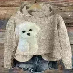 Digital Printing Dog Pattern Sweater Men - EX-STOCK CANADA