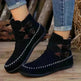Button Design Ankle Boots For Women Autumn And Winter - EX-STOCK CANADA