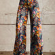 Women's Simple Pants With A Printed Pattern 
