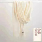 Pure Color Warm Keeping Scarf All-match Cashmere Shawl - EX-STOCK CANADA