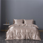 Simulation Silk Three-piece Duvet Cover Bedding EX-STOCK Canada 