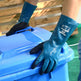 Nitrile Dipped Long Sleeve Water And Oil Resistant Work Gloves 