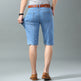 Men's Ice Silk Stretch Denim Shorts – Ultra-Thin Cooling Fit | Black, Blue, Light Blue | Sizes 28–40 7