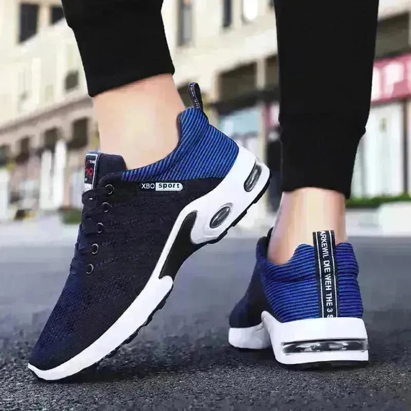 Casual Lightweight Running Shoes For Men Breathable  Lace-up Sneakers - EX-STOCK CANADA