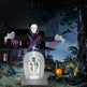 Grim Reaper And Grave, Halloween Inflatable Decoration 12V EX-STOCK