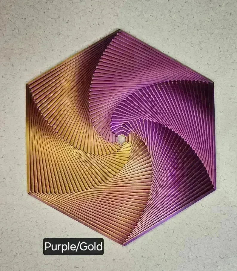 Hexagon Fidget Toy 3D Printing Toy - EX-STOCK CANADA