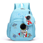 Cute Cartoon Children's Spine Protection With Coin Purse Children's Printed Schoolbag EX-STOCK
