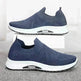 Casual Slip-on Mesh Sports Shoes Flying Woven Soft Breathable  Running Walking Flat Shoes Men - EX-STOCK CANADA