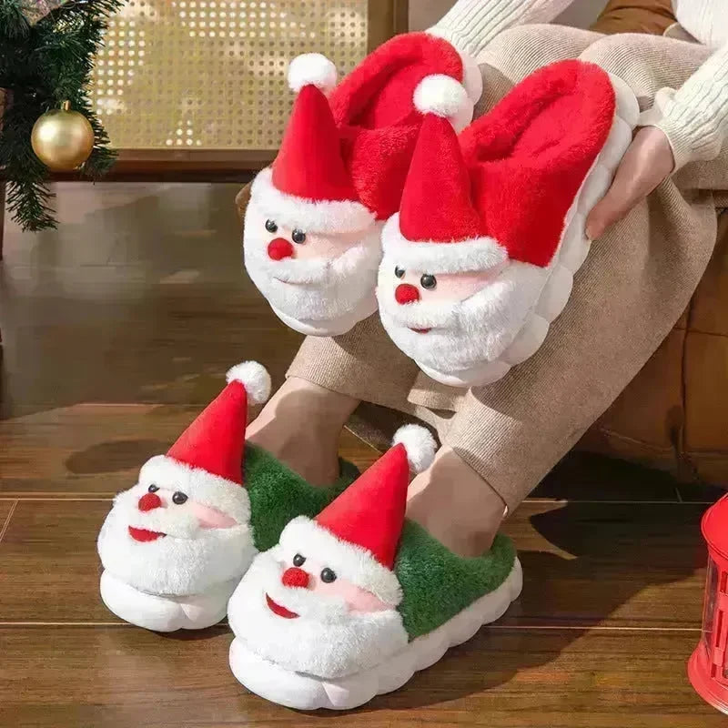 Santa Claus Home Thick-soled Non-slip Slippers - EX-STOCK CANADA