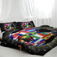 3D Soccer Ball Bedding Set Football World Flags Print Duvet Cover Sets For Teen Boys Sports Bedding Sets Universe Stars Black Bed Quilt Cover EX-STOCK Canada 
