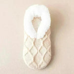 Winter Warm Short Cotton Slipper Socks Unisex Thicken Thermal Plush Home Floor Sock Soft Non-slip Grip Fuzzy Floor Fluffy Socks