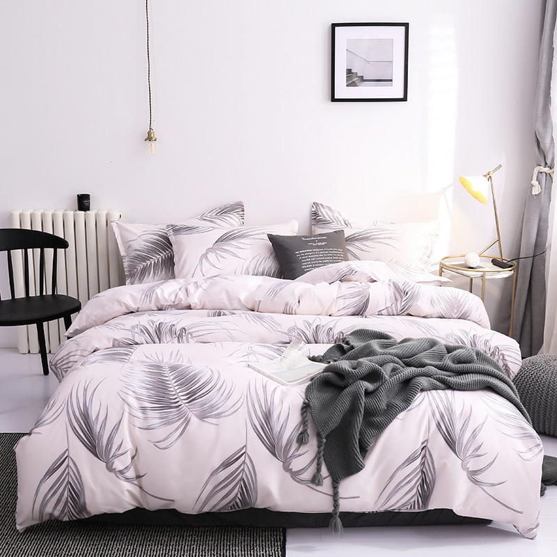Quilt Duvet Cover 2 Pillow Cases 50x70cm Bedding Sets 3 Pcs EX-STOCK Canada 