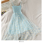 Women Dresses Summer V Neck Floral Print Boho Beach vacation Mini Dress - EX-STOCK CANADA