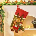 Decoraciones navideñas Bolsa de dulces de dibujos animados grandes