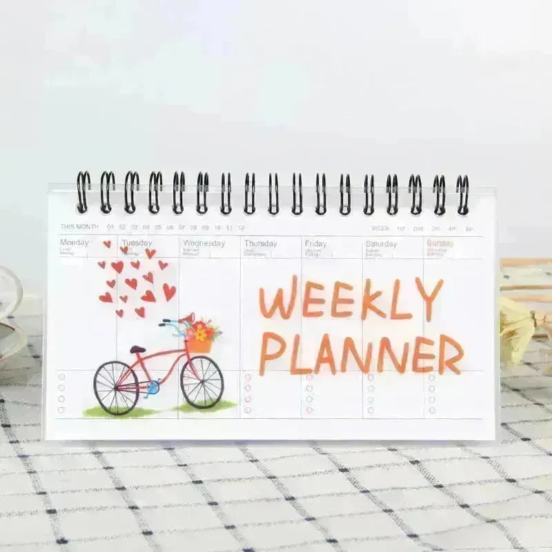 Cartoon tearable week planner - EX-STOCK CANADA
