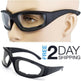 Cycling Sunglasses Chopper Outdoor Sports Glasses For Men Women Wrap Around UV400 Protection For Fishing Driving Glasses Windproof Clear Lens EX-STOCK