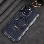 Luxury Magnetic Bracket Phone Case Business Drop-resistant Leather Case