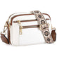 Daily Matching PU Leather Business Commute Zipper Crossbody Bags for women - EX-STOCK CANADA