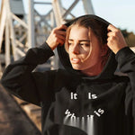 Fleece-lined Hoodie Sweater Couple's Tops Loose EX-STOCK Canada 