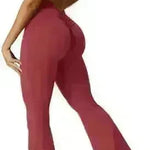 Women Sleeveless Flare Long Pant Yoga Fitness Jumpsuits - EX-STOCK CANADA
