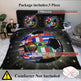3D Soccer Ball Bedding Set Football World Flags Print Duvet Cover Sets For Teen Boys Sports Bedding Sets Universe Stars Black Bed Quilt Cover EX-STOCK Canada 