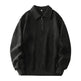 Autumn Winter Fashion Lapel Half-zip fleece Sweatshirt Pullover tops for Men - EX-STOCK CANADA