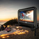 Inflatable Movie Screen, 16 FT Inflatable Projector Screen For Outside With Blower And Carrying Bag, Front Rear Projection, Oxford Fabric Blow Up Screen For Outdoor Parties Backyard Movie Nig EX-STOCK