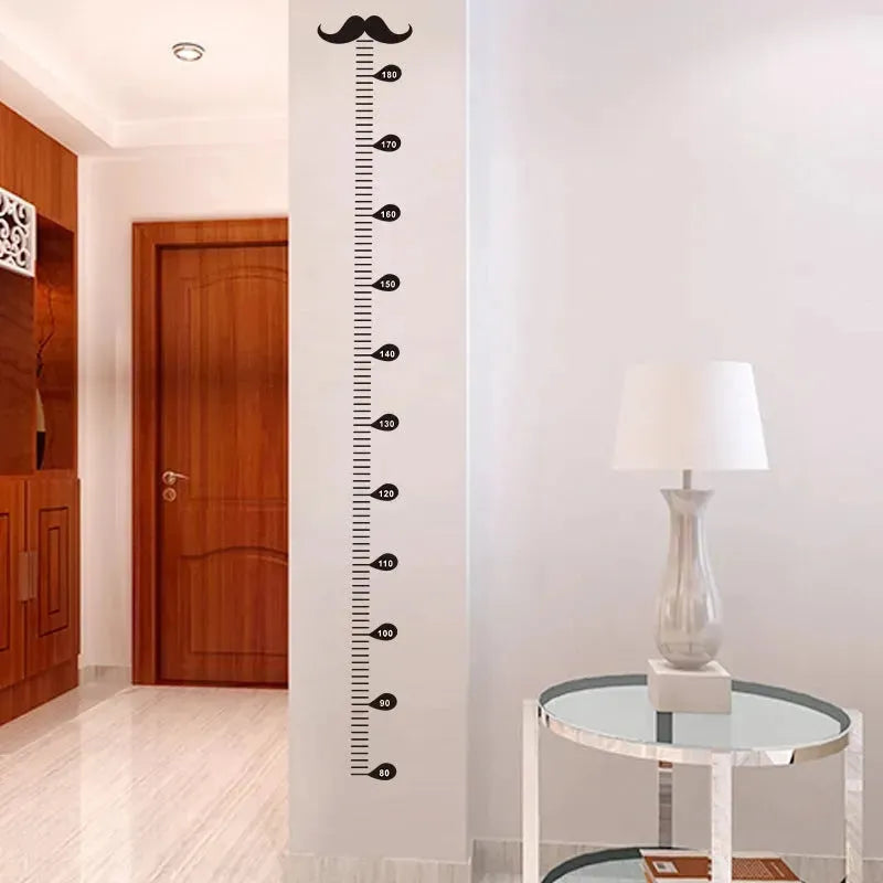 Children's Beard Height Measurement Wall Sticker - EX-STOCK CANADA