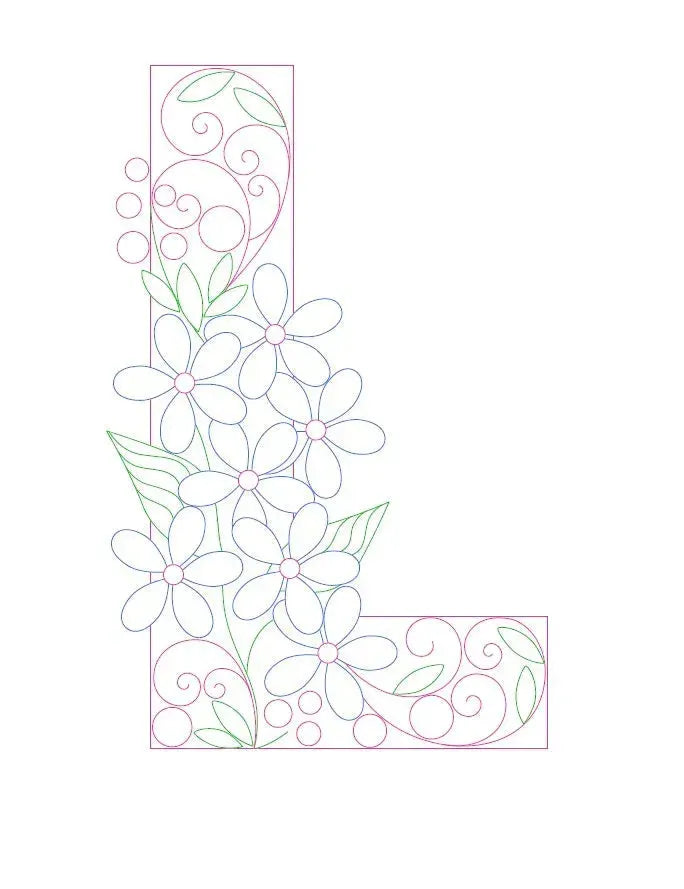 Paper Filigree Painting Kit - Letters - EX-STOCK CANADA