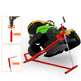 Élévateur pour tondeuse à gazon en acier robuste, capacité 880 lbs, cric pour tondeuse à gazon, élévateur pliable pour tracteur de jardin, cric télescopique d'entretien avec poignée manuelle et pour outils électriques pour tondeuses et tracteurs de jardin, rougeEX-STOCK Canada 