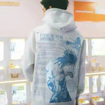 Sudadera de sudadera con capucha de gran tamaño para hombres Hip Pop Streetwear