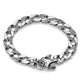 Sterling Silver Ornament Men's Trendy Rotating Skull Retro Fashion Tang Grass Pattern Bracelet EX-STOCK Canada 