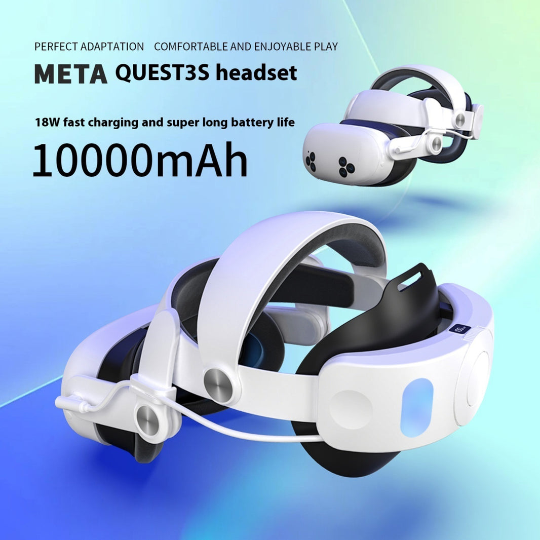 Head Wear Quest3 Charging Head Wear Power Bank Weight Loss VR Accessories EX-STOCK Canada 