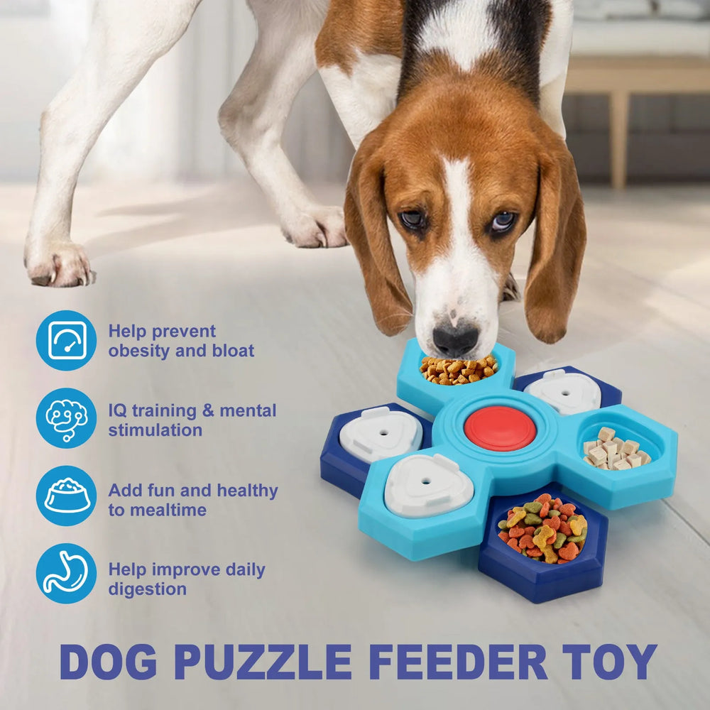 4 Layers Slow Feeder Dog bowl Puzzle feeder toy - EX-STOCK CANADA