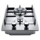 Gas Cooktop 12 Inch, Max 12250BTU 2 Burners Built-in Stainless Steel Gas Stove Top, LPG NG Convertible Dual Fuel Natural Gas Hob With Thermocouple Protection EX-STOCK