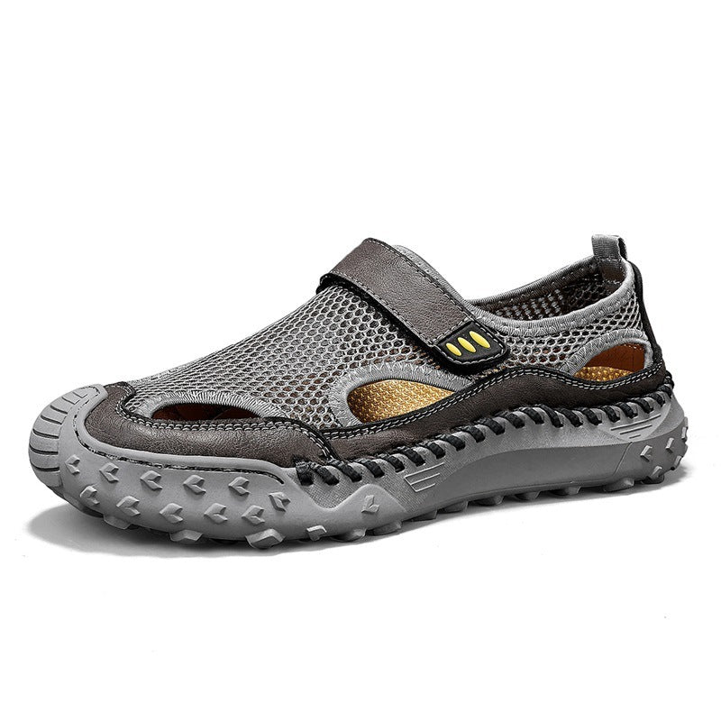 Summer Outdoor Casual Hollow Mesh Surface Breathable Men's Sandals  EX-STOCK CANADA