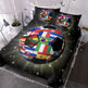 3D Soccer Ball Bedding Set Football World Flags Print Duvet Cover Sets For Teen Boys Sports Bedding Sets Universe Stars Black Bed Quilt Cover EX-STOCK Canada 