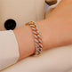Diamond Cuban Punk Chunky Chain Hihop Bracelet unisex - EX-STOCK CANADA