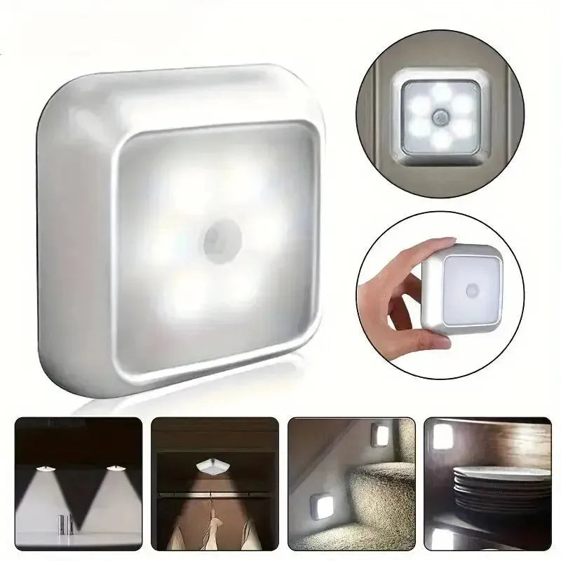 6 Pcs Induction Cabinet Night Light Motion Sensor - EX-STOCK CANADA