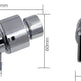 Propeller Driven Shower Head With Stop Button And Cotton Filter Turbocharged High Pressure Handheld Shower Nozzle - EX-STOCK CANADA