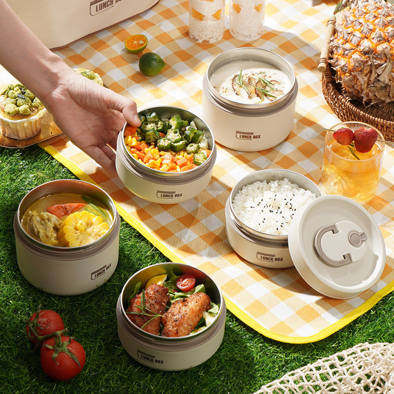 Portable Insulated Lunch Box With Cover EX-STOCK