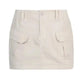 Simple Tooling Style Pocket Army Green Woven Hot Girl A- Line Mini Hip Cargo Skirt Summer - EX-STOCK CANADA