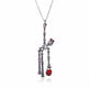 3pcs Halloween Skeleton Earrings And Necklace Set Creative Retro Personality Jewelry Accessories - EX-STOCK Canada
