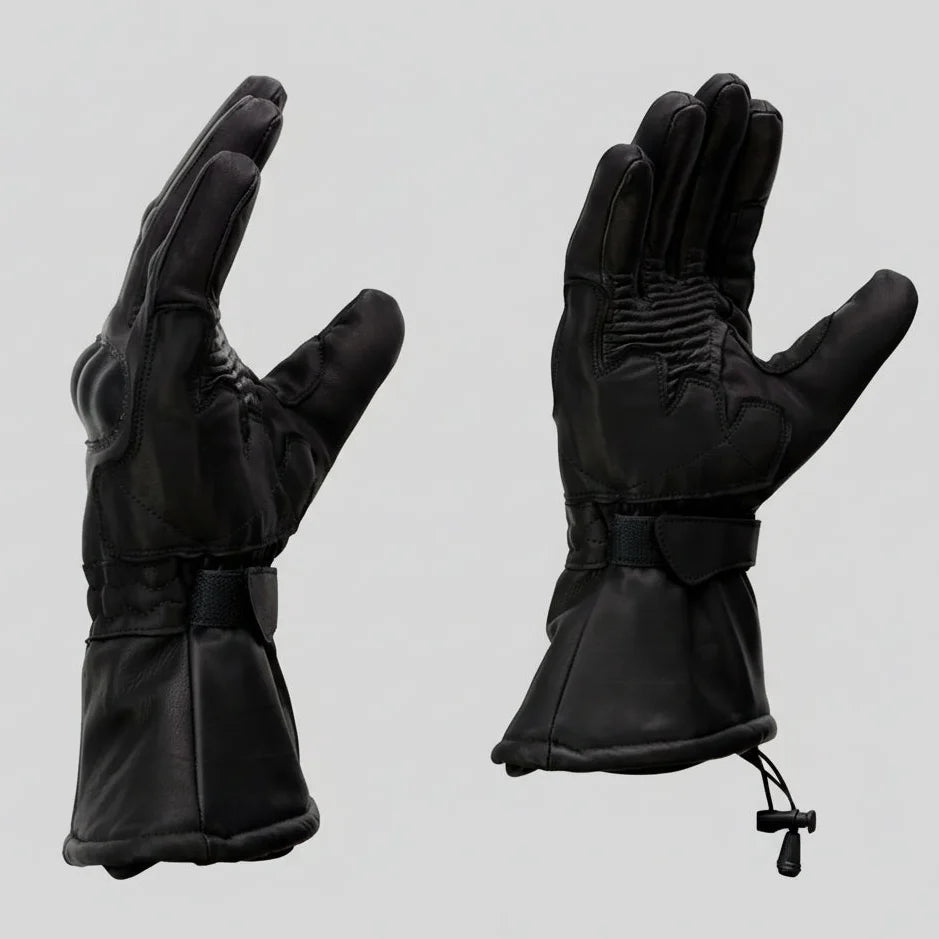 Open Road Herren Panzerhandschuh Leder Motorradhandschuhe 