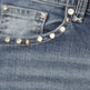 Platinum Plush Women's Rhinestone Skull & Bones Bootcut Jeans EX-STOCK Canada 