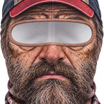 Realistic Winter Ski Face Mask Windproof Thermal Balaclava For Outdoor Sports And Parties | EX-STOCK product gallery photo 13