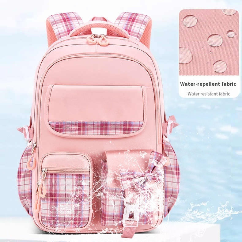Children's Backpack Lightweight Spine-protective Burden Reduction Large Capacity EX-STOCK