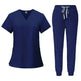 Quick-drying T-shirt Surgical Clothes Oral Nurse Doctor Work Clothes Pet Hospital Work EX-STOCK